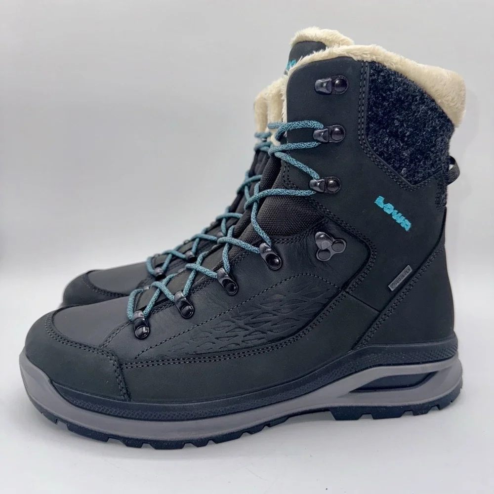 Lowa Renegade Evo Ice GTX Boots Women's Size‎ 9.5 Anthracite Gray Waterproof